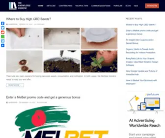 Theknowledgeburrow.com(The question and answer site designed to help people) Screenshot