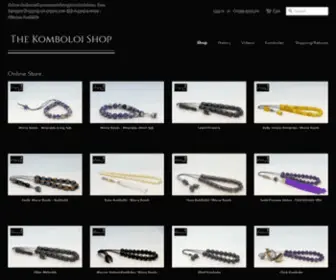 Thekomboloishop.com(The Komboloi Shop) Screenshot