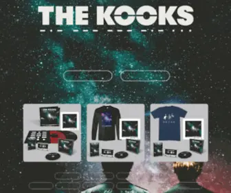 Thekooks.com(The Kooks) Screenshot