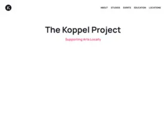 Thekoppelproject.com(The Koppel Project) Screenshot