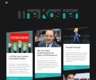 Thekosher.net(The Kosher) Screenshot