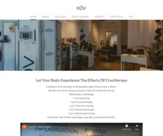 Thekov.co(The Kov Cryotherapy) Screenshot