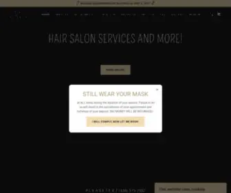 Thekovesalonandspa.com(Hair Salon) Screenshot