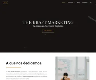 Thekraftmarketing.com(The Kraft Marketing) Screenshot