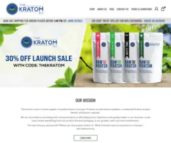 Thekratom.eu(thekratom) Screenshot