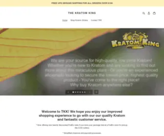 Thekratomking.com(The Kratom King) Screenshot