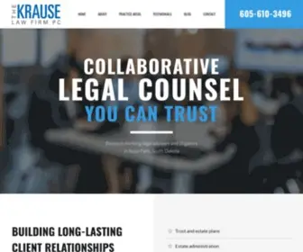 Thekrauselawfirm.com(Thekrauselawfirm) Screenshot