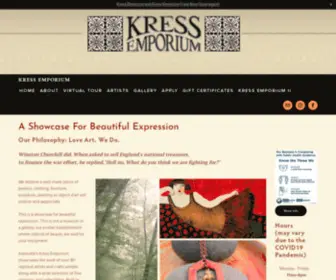 Thekressemporium.com(Kress Emporium) Screenshot