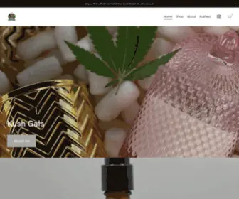 Thekushgal.com(Luxury Infused Products) Screenshot