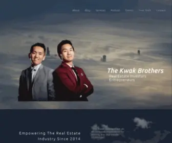 Thekwakbrothers.com(The Kwak Brothers) Screenshot