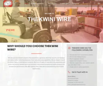 Thekwiniwire.co.za(Wire & Fastners) Screenshot