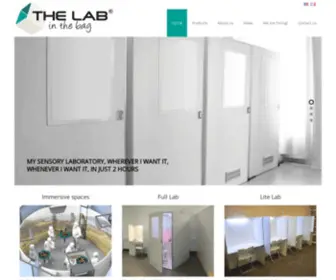 Thelabinthebag.com(THE LAB in the bag) Screenshot