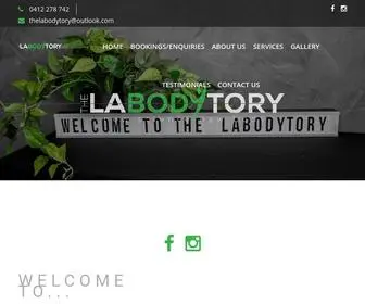 Thelabodytory.com.au(The Labodytory) Screenshot