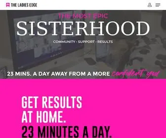 Theladiesedge.com(The Most Epic Sisterhood) Screenshot