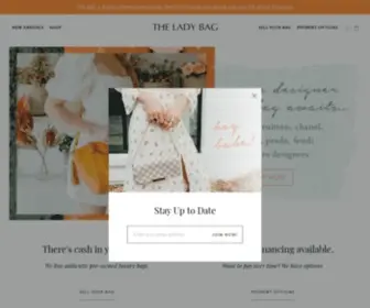 Theladybag.com(The Lady Bag) Screenshot