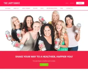 Theladyshake.com.au(Weight Loss Shakes For Women) Screenshot