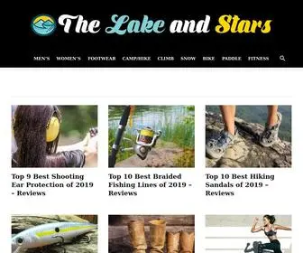 Thelakeandstars.com(The Best Sports & Outdoors Equipment on the market) Screenshot