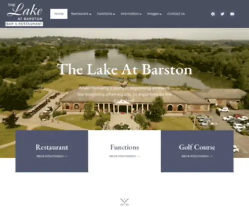 Thelakeatbarston.co.uk(The Lake at Barston Restaurant & Conference Centre) Screenshot