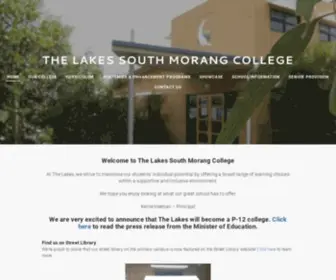 Thelakes.edu.au(The Lakes South Morang College) Screenshot