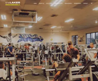 Thelakeshealthfitness.com(The Lakes Gym) Screenshot