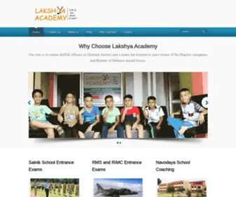 Thelakshyaacademy.com(Sainik School Coaching) Screenshot