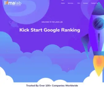 Thelamalab.com(The Lama Lab) Screenshot