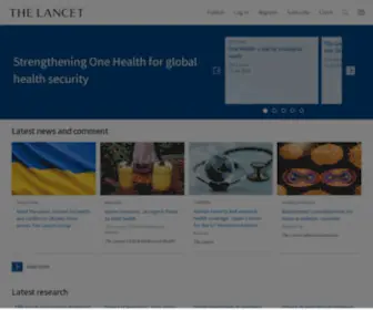 Thelancet.com(The Lancet) Screenshot