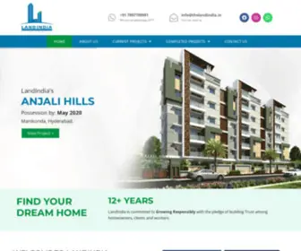 Thelandindia.in(LandIndia Developers Pvt Ltd) Screenshot