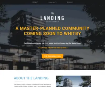 Thelandingcondoswhitby.com(Thelandingcondoswhitby) Screenshot