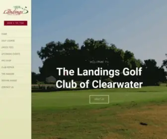 Thelandingsgc.com(The Landings Golf Club) Screenshot