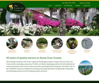 Thelandscapecompany.com(The Landscape Company) Screenshot