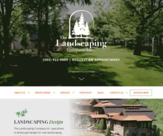 Thelandscapingcompanyinc.com(The Landscaping Company) Screenshot