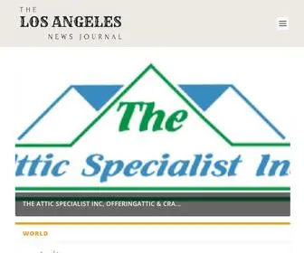 Thelanewsjournal.com(Los Angeles News Journal) Screenshot