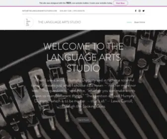 Thelanguageartsstudio.com(The Language Arts Studio) Screenshot