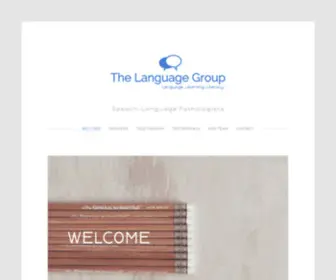 Thelanguagegroup.org(The Language Group) Screenshot