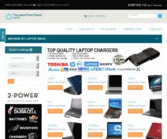 Thelaptoppowersupplyshop.co.uk(Laptop Chargers and Laptop Batteries) Screenshot