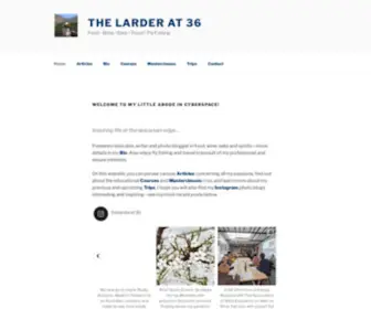 Thelarderat36.co.uk(Fly Fishing) Screenshot