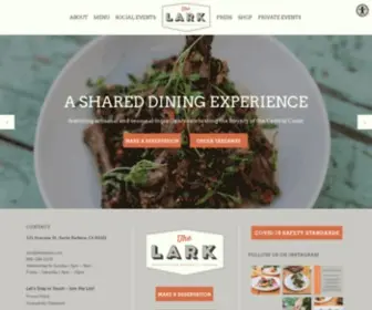 Thelarksb.com(The Lark Santa Barbara) Screenshot
