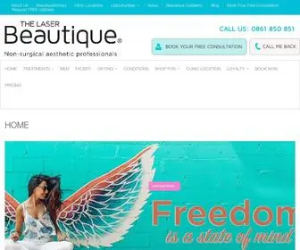 Thelaserbeautique.co.za(SA's Leading Laser Hair Removal Clinic) Screenshot
