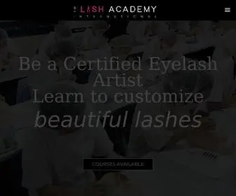 Thelashacademy.com.sg(The Lash Academy) Screenshot