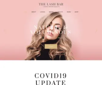 Thelashbar.ca(The Lash Bar & Medi Spa) Screenshot