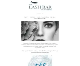 Thelashbarsouthshore.com(The Lash Bar South Shore) Screenshot