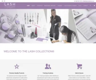 Thelashcollection.co.za(Eyelash Extensions) Screenshot