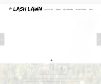 Thelashlawn.com(The Lash Lawn) Screenshot