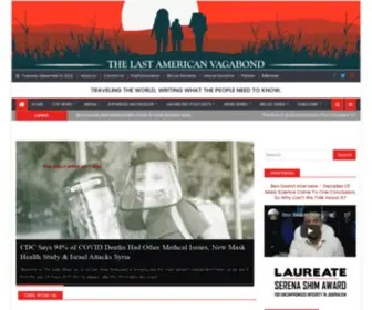Thelastamericanvagabond.com(The Last American Vagabond) Screenshot