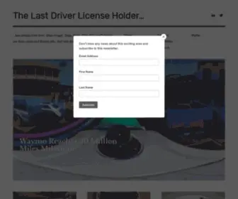 Thelastdriverlicenseholder.com(The Last Driver License Holder…) Screenshot
