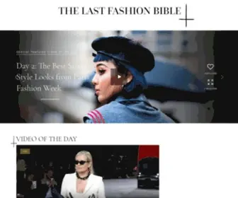 Thelastfashionbible.com(The Last Fashion Bible) Screenshot