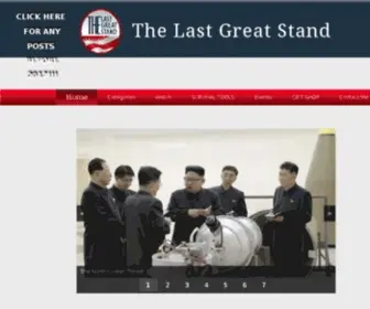 Thelastgreatstand.com(See related links to what you are looking for) Screenshot