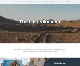 Thelastkm.org(The Last Kilometer) Screenshot