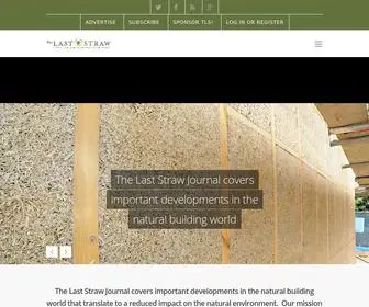 Thelaststraw.org(The Last Straw) Screenshot